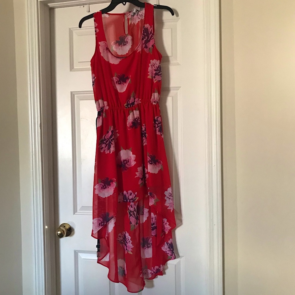 NWT Olsenboye Red High-Low Dress XS